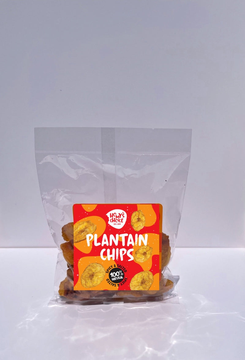 Salted Spicy Ripe Plantain Chips Satchet