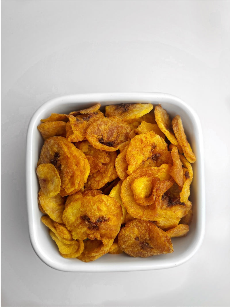 Unsalted Spicy Plantain Chips Satchet