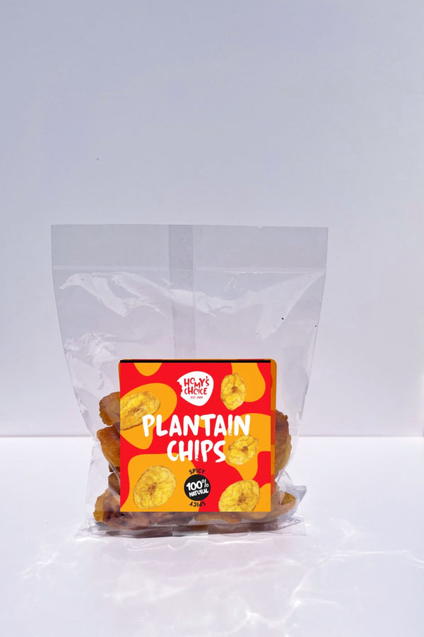 Unsalted Spicy Plantain Chips Satchet